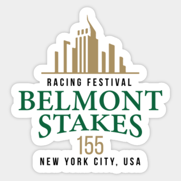 Belmont Stakes 2023 NYC Belmont Stakes Sticker TeePublic